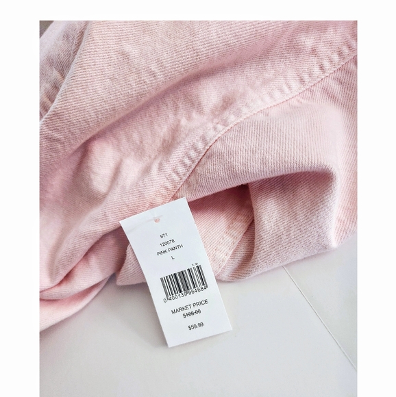 NWOT Boyish Oversized Limited Edition Denim Jacket in Pink Panther - Picture 4 of 4